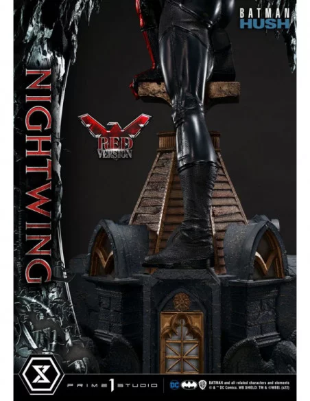 Batman Hush Estatua Nightwing Red Version 87 cm