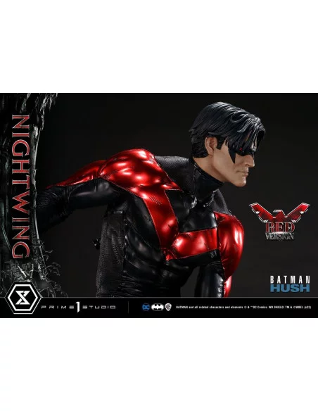 Batman Hush Estatua Nightwing Red Version 87 cm