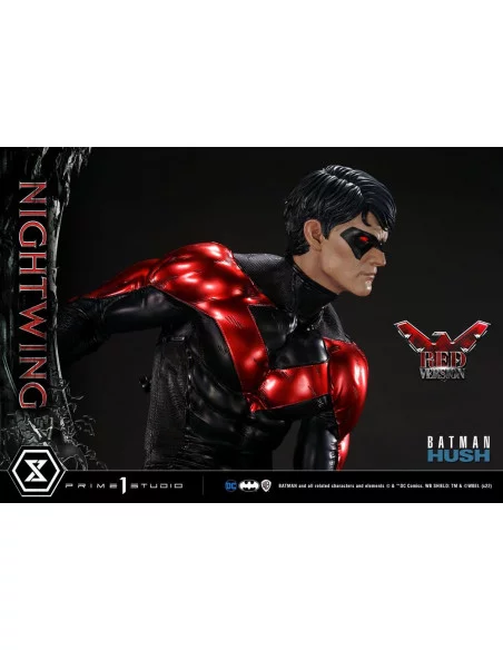 Batman Hush Estatua Nightwing Red Version 87 cm