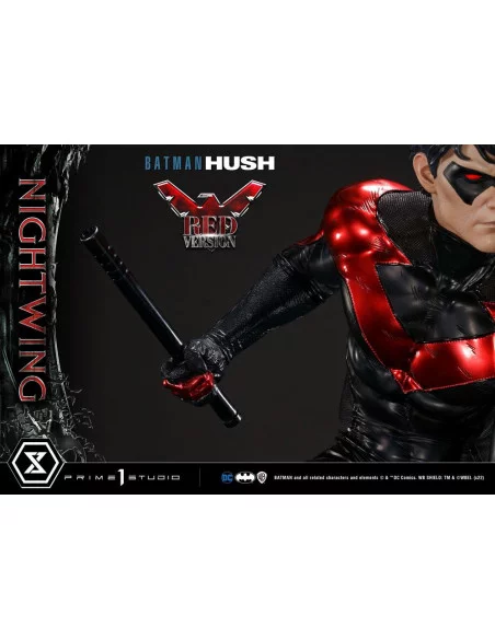 Batman Hush Estatua Nightwing Red Version 87 cm