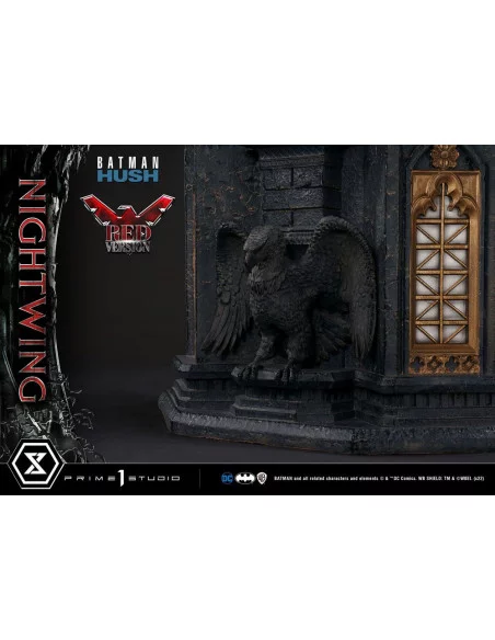 Batman Hush Estatua Nightwing Red Version 87 cm