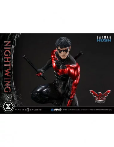 Batman Hush Estatua Nightwing Red Version 87 cm