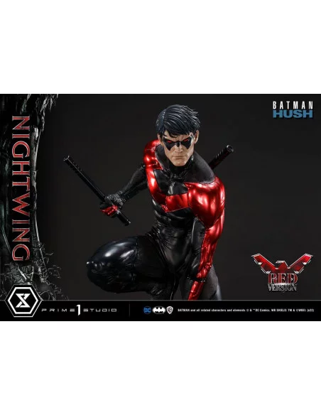 Batman Hush Estatua Nightwing Red Version 87 cm