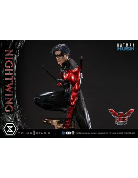 Batman Hush Estatua Nightwing Red Version 87 cm