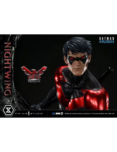 Batman Hush Estatua Nightwing Red Version 87 cm