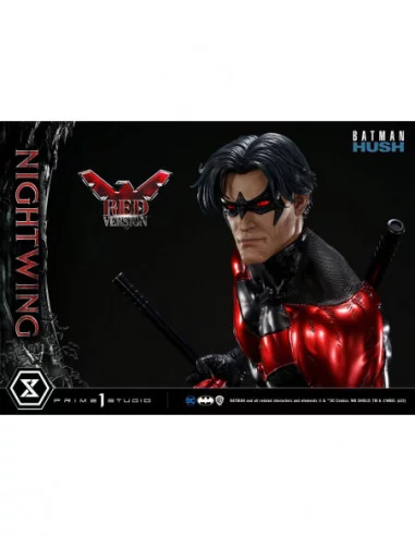 Batman Hush Estatua Nightwing Red Version 87 cm