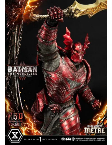 Dark Nights: Death Metal Estatua 1/3 The Mericless Red Version 111 cm