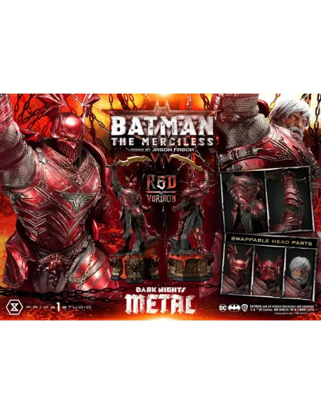 Dark Nights: Death Metal Estatua 1/3 The Mericless Red Version 111 cm Dark Nights: Death Metal Estatua 1/3 The Mericless Red Version 111 cm