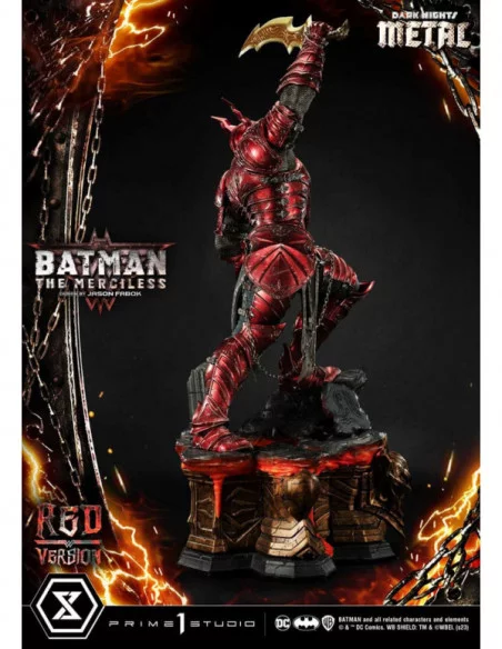 Dark Nights: Death Metal Estatua 1/3 The Mericless Red Version 111 cm Dark Nights: Death Metal Estatua 1/3 The Mericless Red Version 111 cm