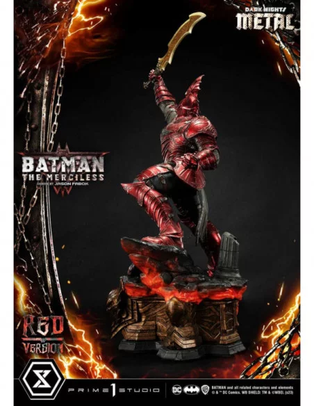Dark Nights: Death Metal Estatua 1/3 The Mericless Red Version 111 cm Dark Nights: Death Metal Estatua 1/3 The Mericless Red Version 111 cm