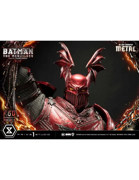 Dark Nights: Death Metal Estatua 1/3 The Mericless Red Version 111 cm Dark Nights: Death Metal Estatua 1/3 The Mericless Red Version 111 cm