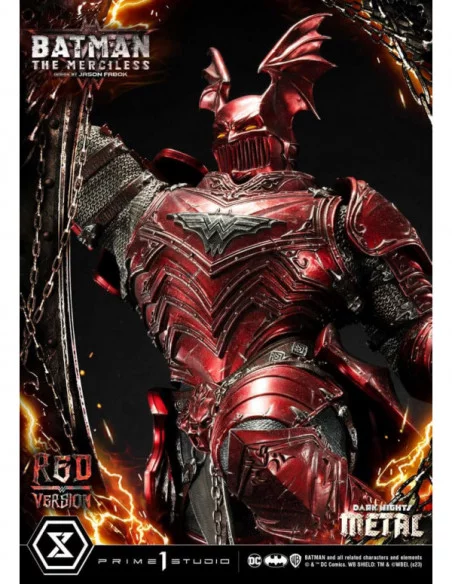 Dark Nights: Death Metal Estatua 1/3 The Mericless Red Version 111 cm Dark Nights: Death Metal Estatua 1/3 The Mericless Red Version 111 cm