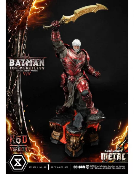 Dark Nights: Death Metal Estatua 1/3 The Mericless Red Version 111 cm Dark Nights: Death Metal Estatua 1/3 The Mericless Red Version 111 cm