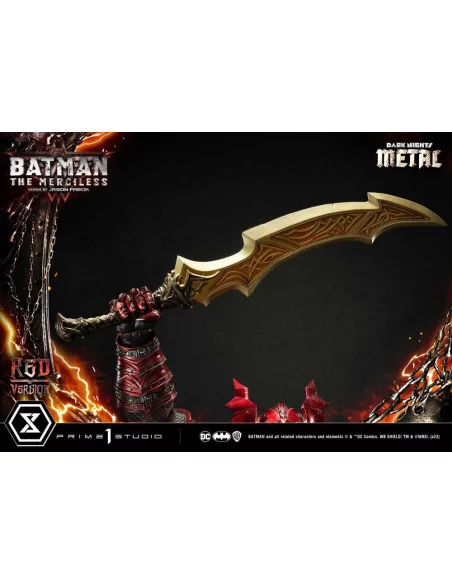 Dark Nights: Death Metal Estatua 1/3 The Mericless Red Version 111 cm Dark Nights: Death Metal Estatua 1/3 The Mericless Red Version 111 cm