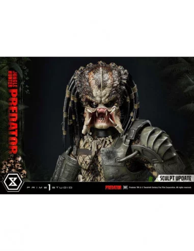 Predator Estatua Museum Masterline 1/3 Jungle Hunter Predator 90 cm