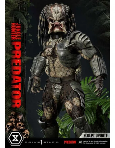 Predator Estatua Museum Masterline 1/3 Jungle Hunter Predator 90 cm