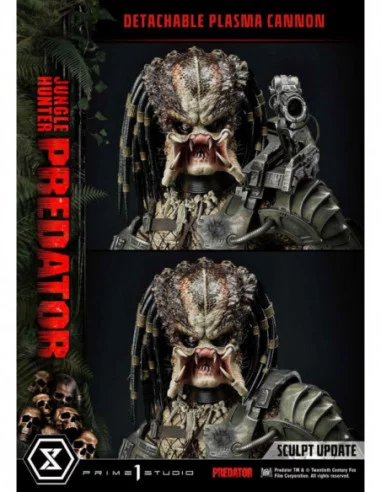 Predator Estatua Museum Masterline 1/3 Jungle Hunter Predator 90 cm