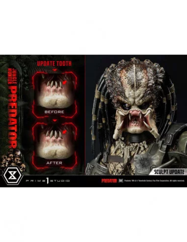 Predator Estatua Museum Masterline 1/3 Jungle Hunter Predator 90 cm