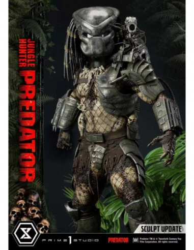 Predator Estatua Museum Masterline 1/3 Jungle Hunter Predator 90 cm