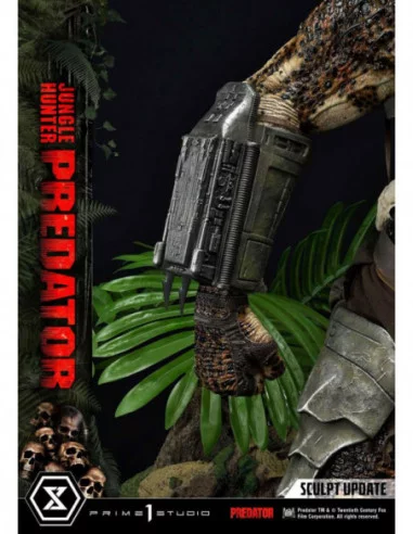 Predator Estatua Museum Masterline 1/3 Jungle Hunter Predator 90 cm