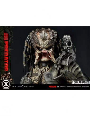Predator Estatua Museum Masterline 1/3 Jungle Hunter Predator 90 cm
