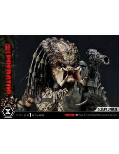 Predator Estatua Museum Masterline 1/3 Jungle Hunter Predator 90 cm