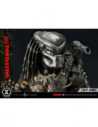 Predator Estatua Museum Masterline 1/3 Jungle Hunter Predator 90 cm