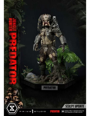 Predator Estatua Museum Masterline 1/3 Jungle Hunter Predator 90 cm