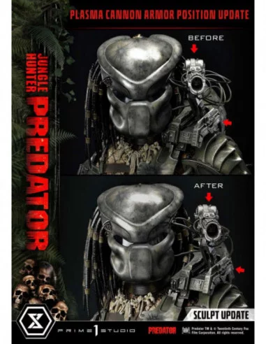 Predator Estatua Museum Masterline 1/3 Jungle Hunter Predator 90 cm