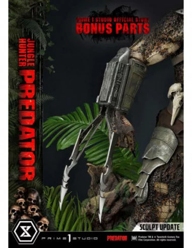 Predator Estatua Museum Masterline 1/3 Jungle Hunter Predator 90 cm