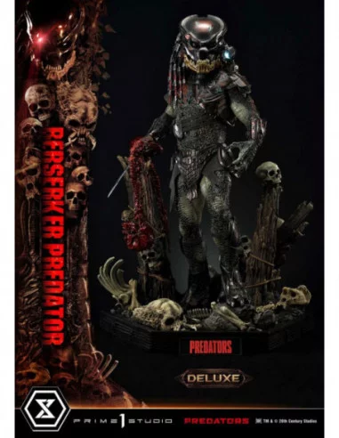 Predators Estatua Berserker Predator Deluxe Version 100 cm