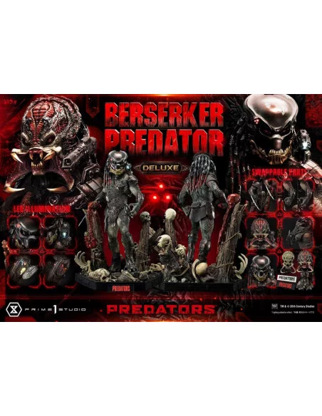 Predators Estatua Berserker Predator Deluxe Version 100 cm