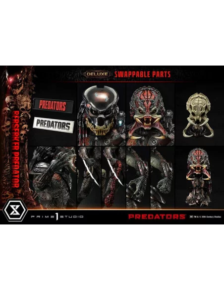 Predators Estatua Berserker Predator Deluxe Version 100 cm