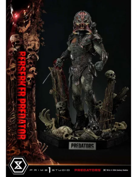 Predators Estatua Berserker Predator Deluxe Version 100 cm