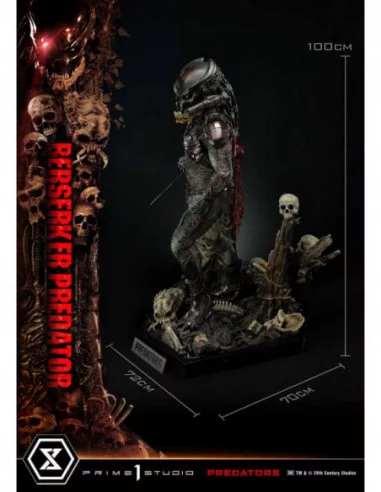 Predators Estatua Berserker Predator Deluxe Version 100 cm