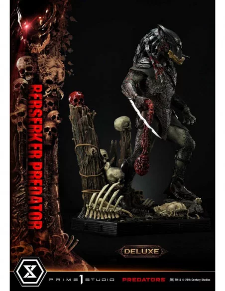 Predators Estatua Berserker Predator Deluxe Version 100 cm