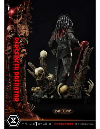 Predators Estatua Berserker Predator Deluxe Version 100 cm