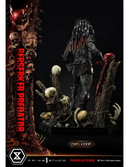 Predators Estatua Berserker Predator Deluxe Version 100 cm