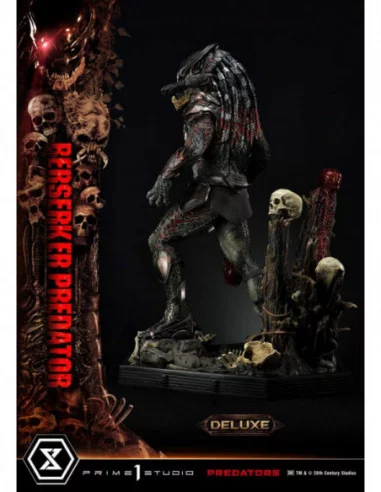 Predators Estatua Berserker Predator Deluxe Version 100 cm