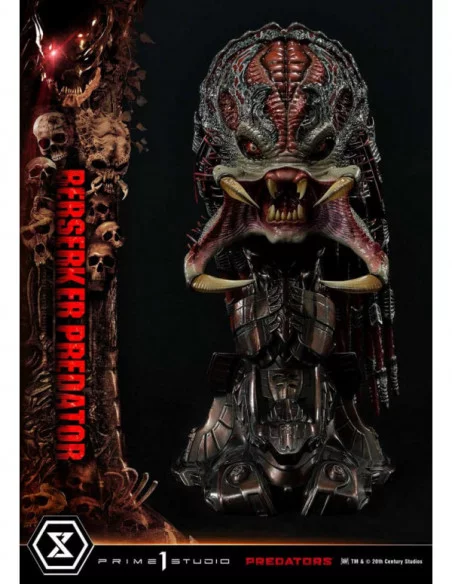 Predators Estatua Berserker Predator Deluxe Version 100 cm