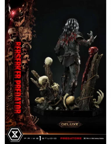 Predators Estatua Berserker Predator Deluxe Version 100 cm