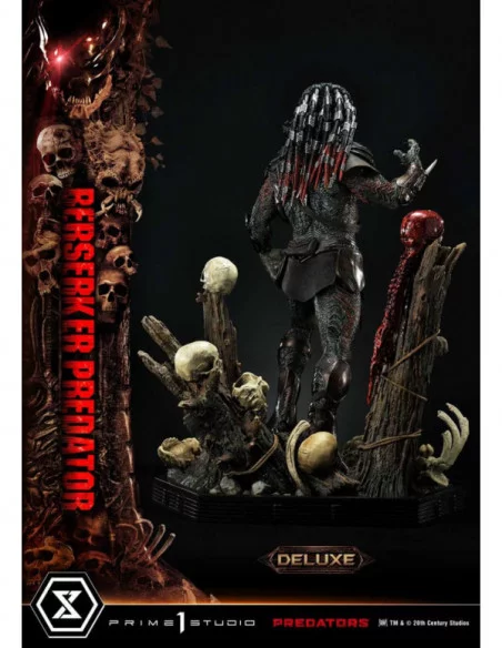 Predators Estatua Berserker Predator Deluxe Version 100 cm