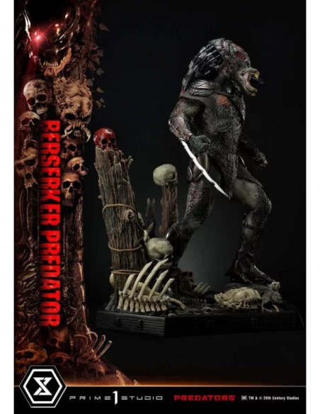 Predators Estatua Berserker Predator Deluxe Version 100 cm