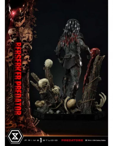 Predators Estatua Berserker Predator Deluxe Version 100 cm