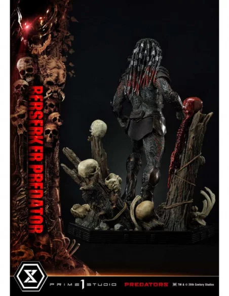 Predators Estatua Berserker Predator Deluxe Version 100 cm