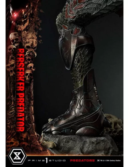 Predators Estatua Berserker Predator Deluxe Version 100 cm