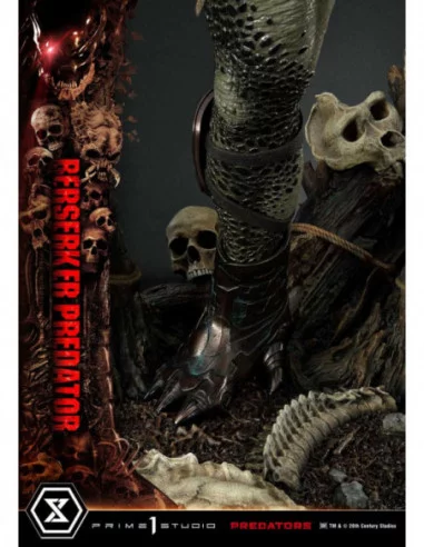 Predators Estatua Berserker Predator Deluxe Version 100 cm