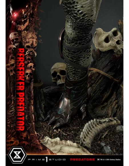 Predators Estatua Berserker Predator Deluxe Version 100 cm