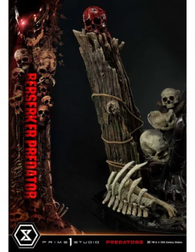 Predators Estatua Berserker Predator Deluxe Version 100 cm