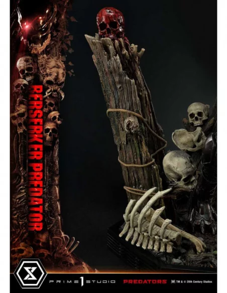 Predators Estatua Berserker Predator Deluxe Version 100 cm